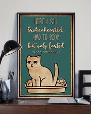 Here I sit brokenhearted 11x17 Poster lifestyle-poster-2