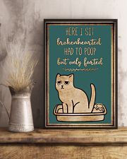 Here I sit brokenhearted 11x17 Poster lifestyle-poster-3