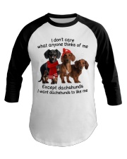 I don't care Baseball Tee tile