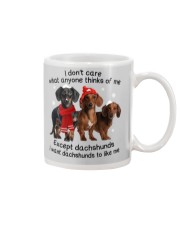 I don't care Mug tile