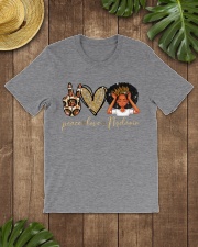 Peace Love Melanin - Printed apparels Classic T-Shirt lifestyle-mens-crewneck-front-18