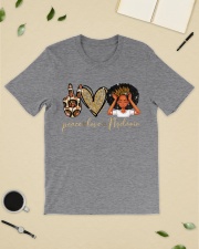 Peace Love Melanin - Printed apparels Classic T-Shirt lifestyle-mens-crewneck-front-19