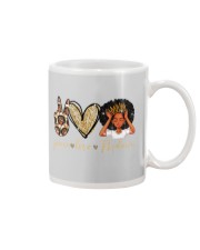 Peace Love Melanin - Printed apparels Mug tile