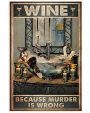 Because murder is wrong 11x17 Poster front