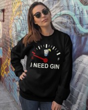 I need Gin Crewneck Sweatshirt lifestyle-unisex-sweatshirt-front-3
