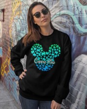 Choose kind Crewneck Sweatshirt lifestyle-unisex-sweatshirt-front-3