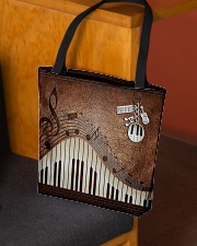 Keyboard tote leather pattern print All-over Tote aos-all-over-tote-lifestyle-front-02