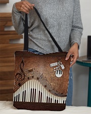 Keyboard tote leather pattern print All-over Tote aos-all-over-tote-lifestyle-front-10