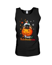 Happy Hallothanksmas Unisex Tank tile