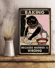 Baking because murder is wrong 11x17 Poster lifestyle-poster-3