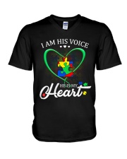 AUTISM AWARENESS V-Neck T-Shirt tile