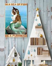 Be A Purrmaid 11x17 Poster lifestyle-holiday-poster-2