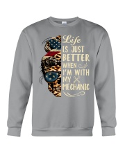 Life is just better Crewneck Sweatshirt tile