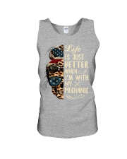 Life is just better Unisex Tank tile