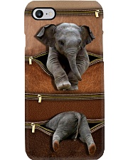 Elephant Leather Pattern Printfilein Phone Case i-phone-8-case