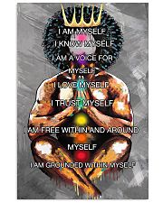 I am myself 11x17 Poster front