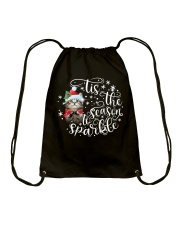 Tis the Season to Sparkle Drawstring Bag tile