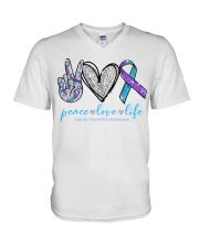 Limited Edition - Printed apparels V-Neck T-Shirt tile