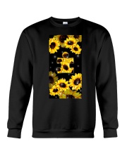 Blooming sunflower Crewneck Sweatshirt tile