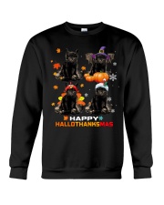 Happy hallothanksmas Crewneck Sweatshirt tile