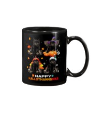 Happy hallothanksmas Mug tile