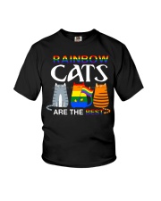 Rainbow cats are the best Pride day Youth T-Shirt tile
