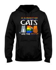 Rainbow cats are the best Pride day Hooded Sweatshirt tile