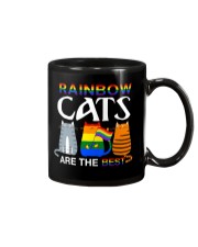 Rainbow cats are the best Pride day Mug tile
