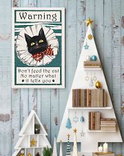Warning don't feed the cat 11x17 Poster lifestyle-holiday-poster-2