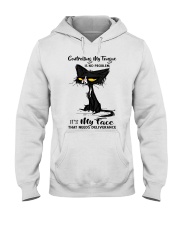 Controlling my tongue Hooded Sweatshirt tile