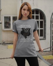 You are entitled to your own opinion Classic T-Shirt apparel-classic-tshirt-lifestyle-19