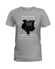 You are entitled to your own opinion Ladies T-Shirt tile