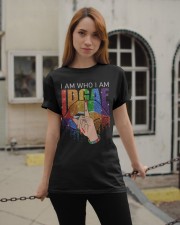I am who I am - Printed Apparels Classic T-Shirt apparel-classic-tshirt-lifestyle-19