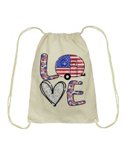 Love independence day - Printed apparels Drawstring Bag tile
