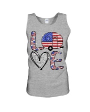 Love independence day - Printed apparels Unisex Tank tile