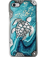 Turtle Metal Pattern Print Phone Case i-phone-7-case