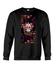 Nicest mean teacher ever Crewneck Sweatshirt tile