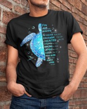 God says you are Classic T-Shirt apparel-classic-tshirt-lifestyle-26