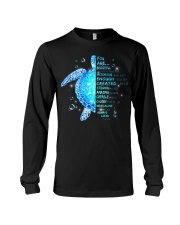 God says you are Long Sleeve Tee tile