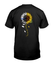 Police sunflower- Blue line - You are my sunshine Classic T-Shirt tile