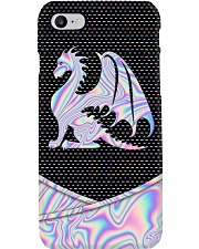 Metallic item with hologram background Phone Case i-phone-8-case