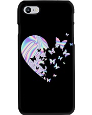 Hologram heart Phone Case tile