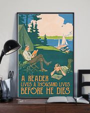 A reader lives a thousand lives 11x17 Poster lifestyle-poster-2