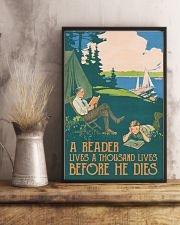 A reader lives a thousand lives 11x17 Poster lifestyle-poster-3