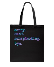 Sorry can't Tote Bag tile