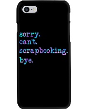 Sorry can't Phone Case tile