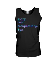 Sorry can't Unisex Tank tile