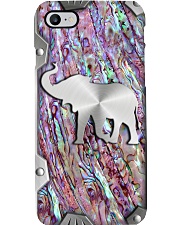 Elephant Metal Pattern Print Phone Case i-phone-8-case