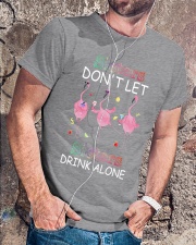 Sisters don't let sisters Classic T-Shirt lifestyle-mens-crewneck-front-4