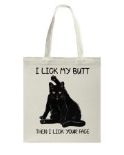 I lick my butt Tote Bag tile